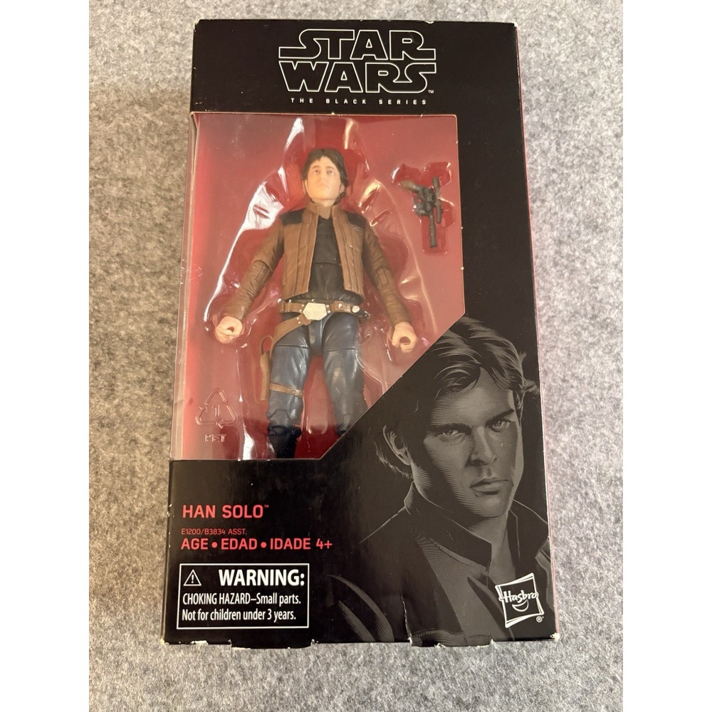 Hasbro Star Wars The Black Series Han Solo 6-inch Action Figure